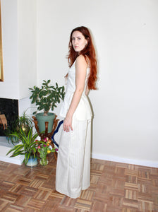 Amelia trousers beige stripe