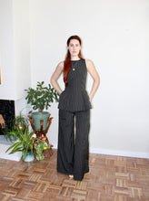 Load image into Gallery viewer, Amelia trousers black stripe
