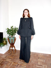 Load image into Gallery viewer, Amelia trousers black stripe
