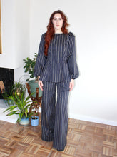 Load image into Gallery viewer, Amelia top navy stripe
