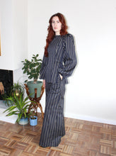 Load image into Gallery viewer, Amelia trousers navy stripe
