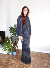 Load image into Gallery viewer, Amelia trousers navy stripe
