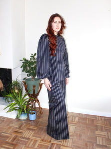 Amelia trousers navy stripe