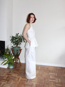 Amelia trousers white