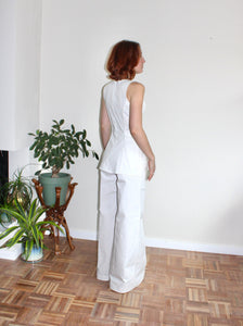 Amelia trousers white