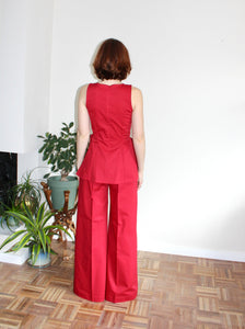 Amelia trousers red