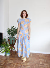 Load image into Gallery viewer, Diana dress blue floral
