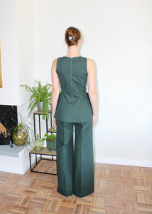 Amelia top dark green