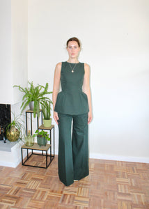 Amelia trousers dark green