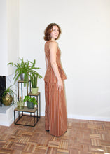 Load image into Gallery viewer, Amelia top light brown stripe
