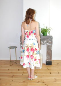 Chloe skirt floral linen