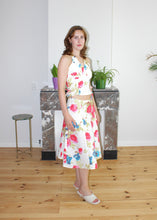 Load image into Gallery viewer, Chloe skirt floral linen
