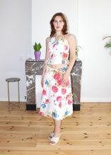 Load image into Gallery viewer, Chloe skirt floral linen
