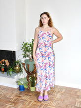 Load image into Gallery viewer, Camille midi dress floral silk
