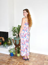 Load image into Gallery viewer, Camille midi dress floral silk
