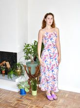 Load image into Gallery viewer, Camille midi dress floral silk
