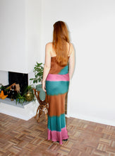 Load image into Gallery viewer, Violetta maxi skirt striped viscose
