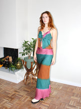 Load image into Gallery viewer, Violetta maxi skirt striped viscose
