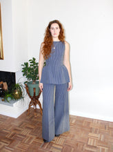 Load image into Gallery viewer, Amelia trousers blue stripe
