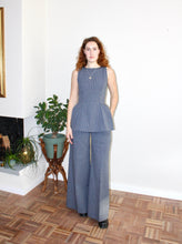 Load image into Gallery viewer, Amelia trousers blue stripe
