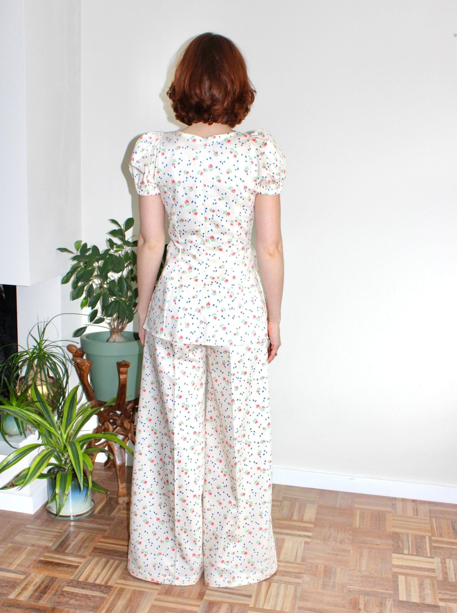 Amelia top floral - Luci's Lemons