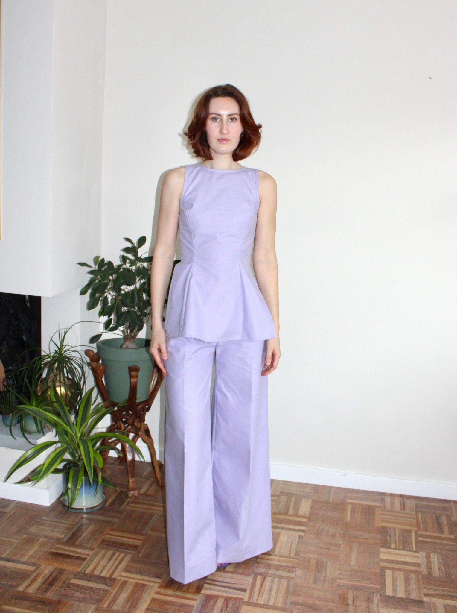 Amelia top lilac - Luci's Lemons