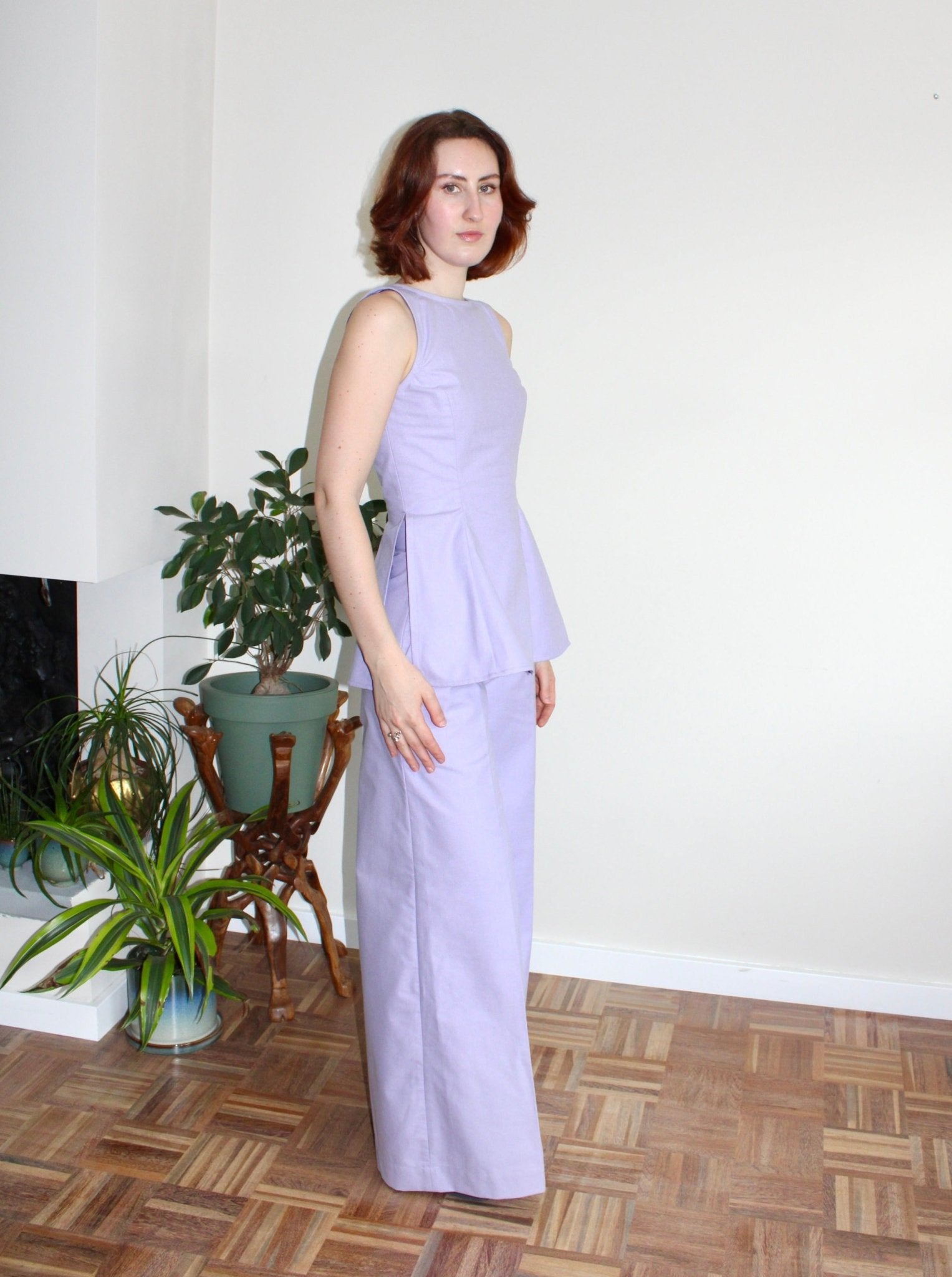 Amelia top lilac - Luci's Lemons