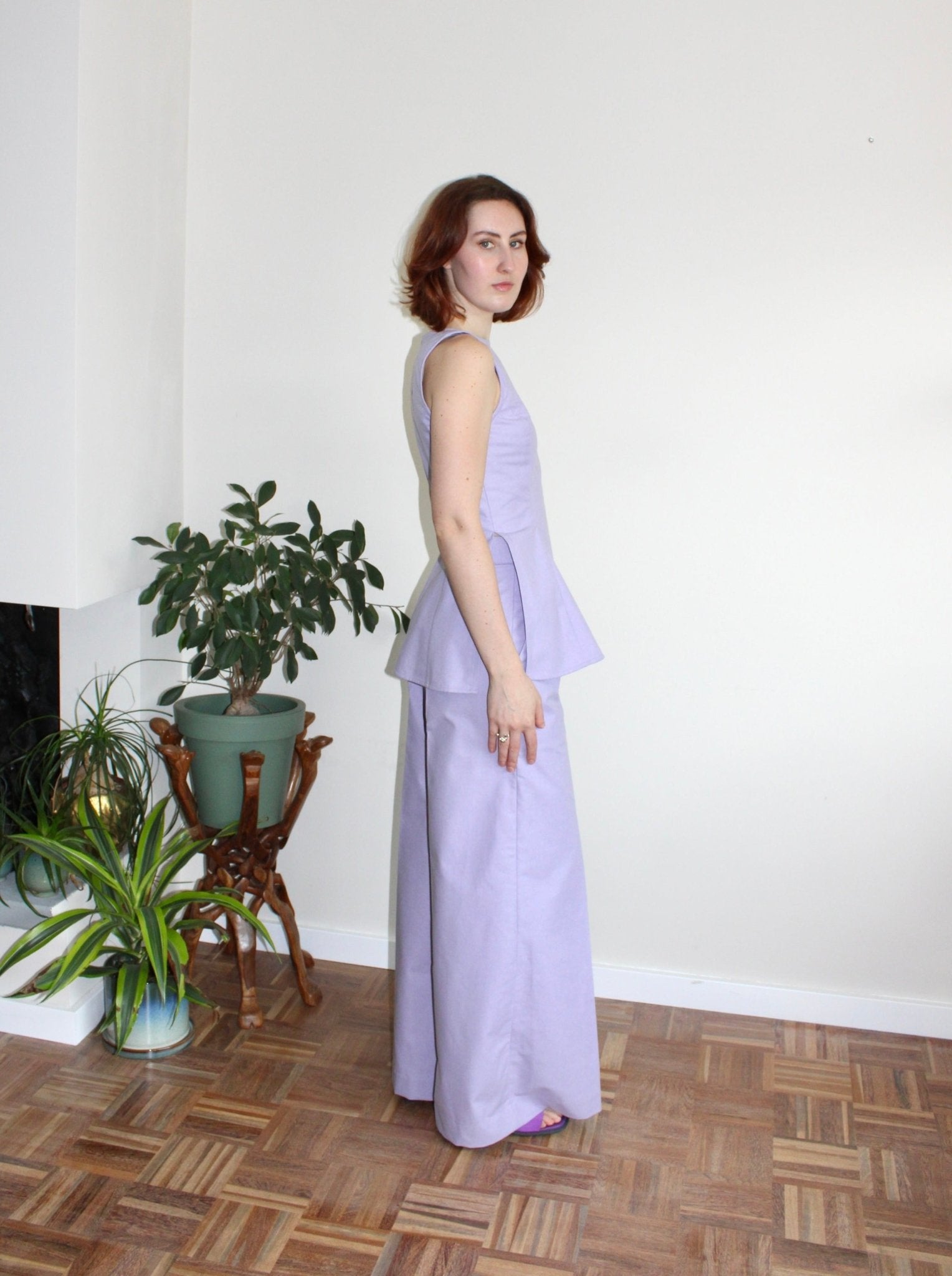 Amelia top lilac - Luci's Lemons