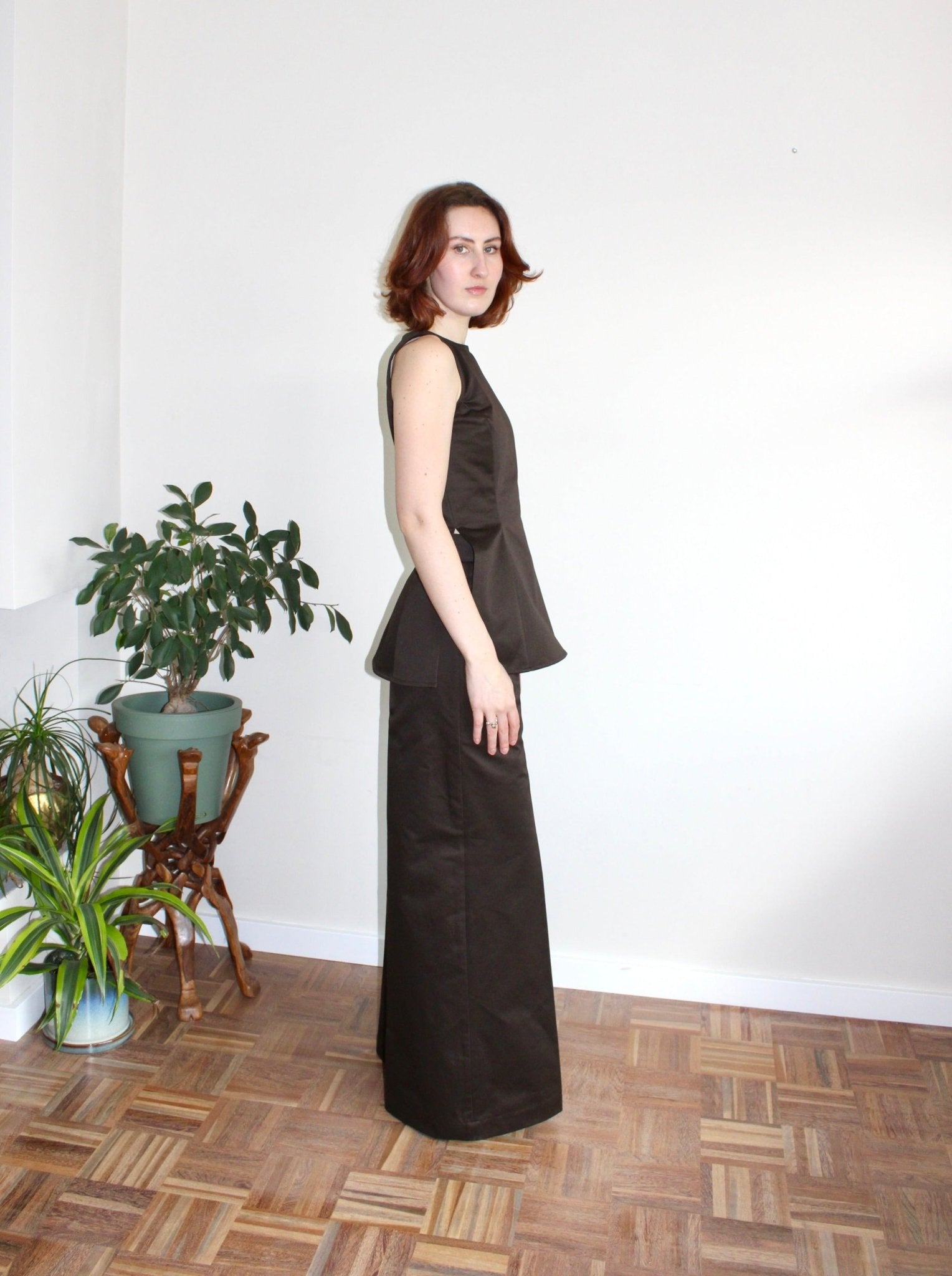 Amelia trousers brown - Luci's Lemons