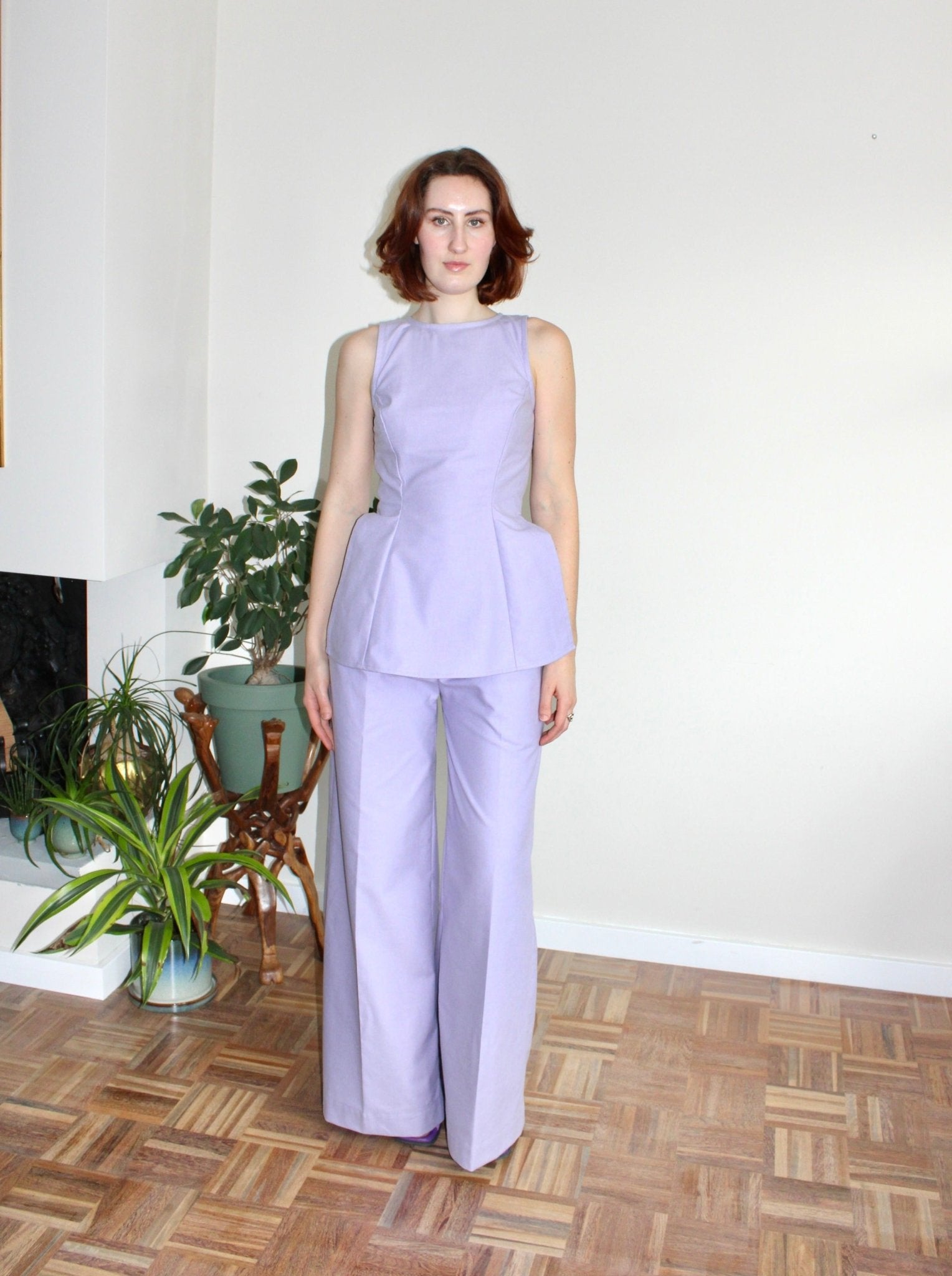 Amelia trousers lilac - Luci's Lemons
