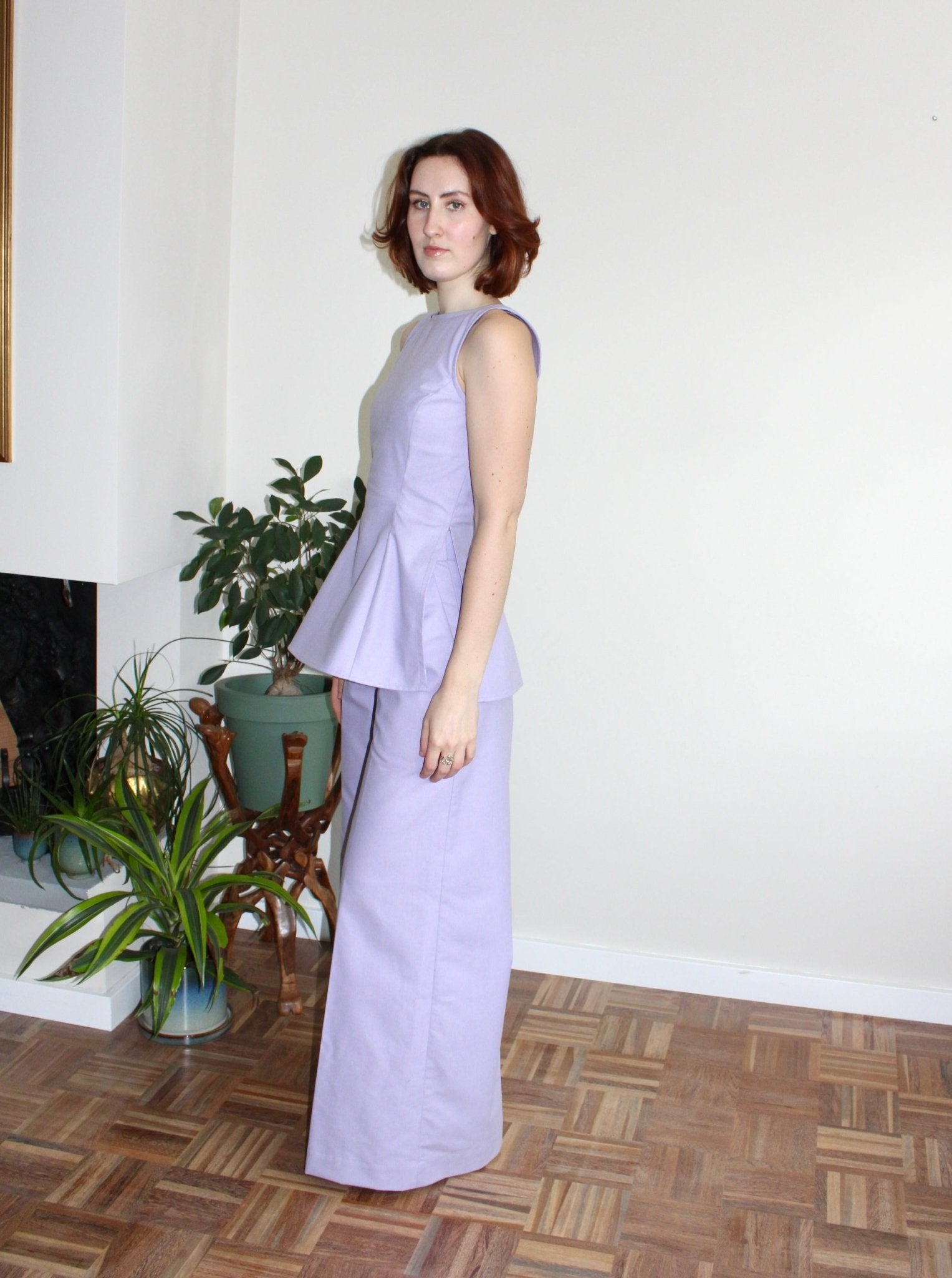 Amelia trousers lilac - Luci's Lemons