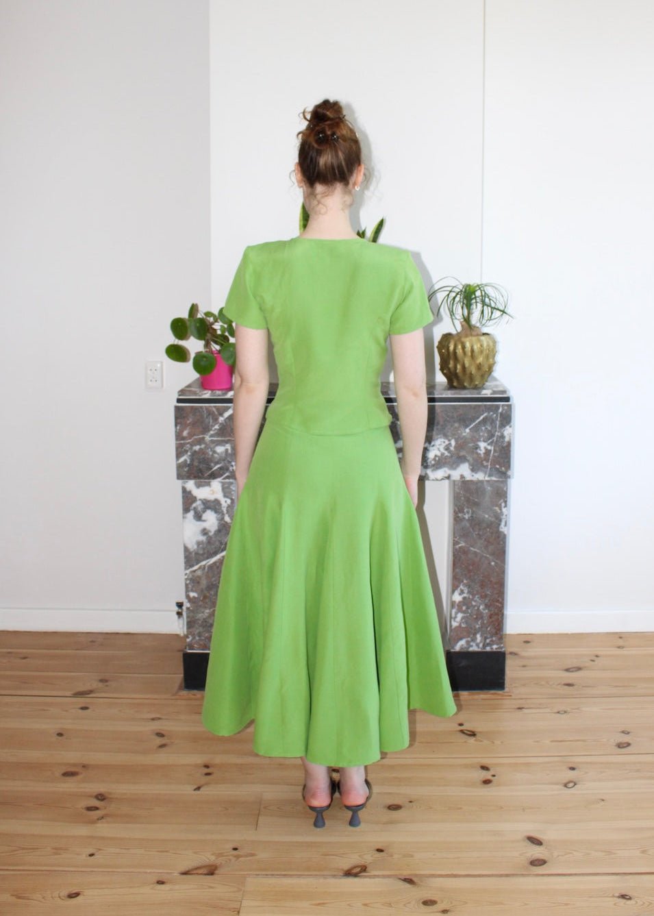 Emma top green - Luci's Lemons
