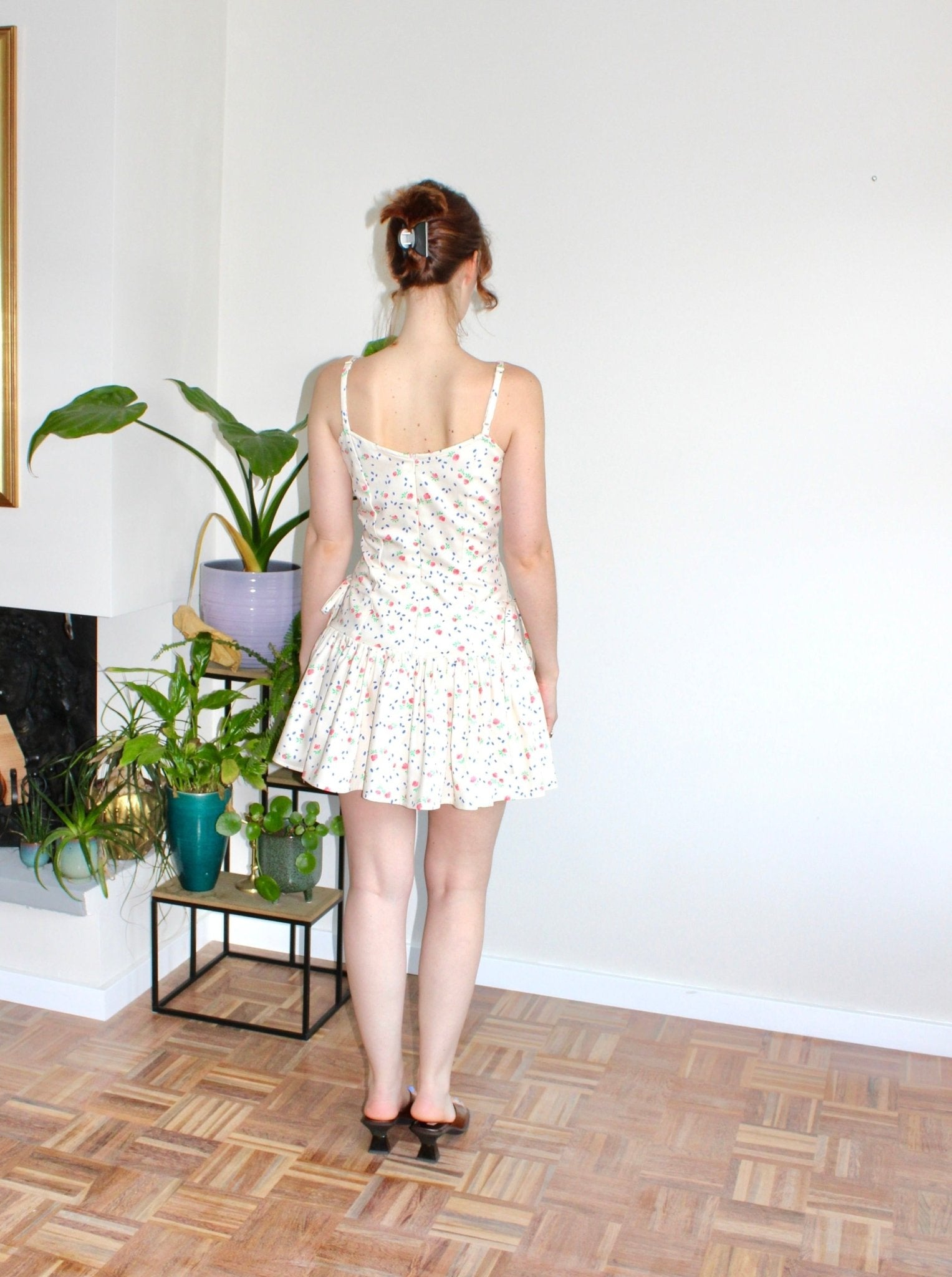 Felicity dress mini floral - Luci's Lemons