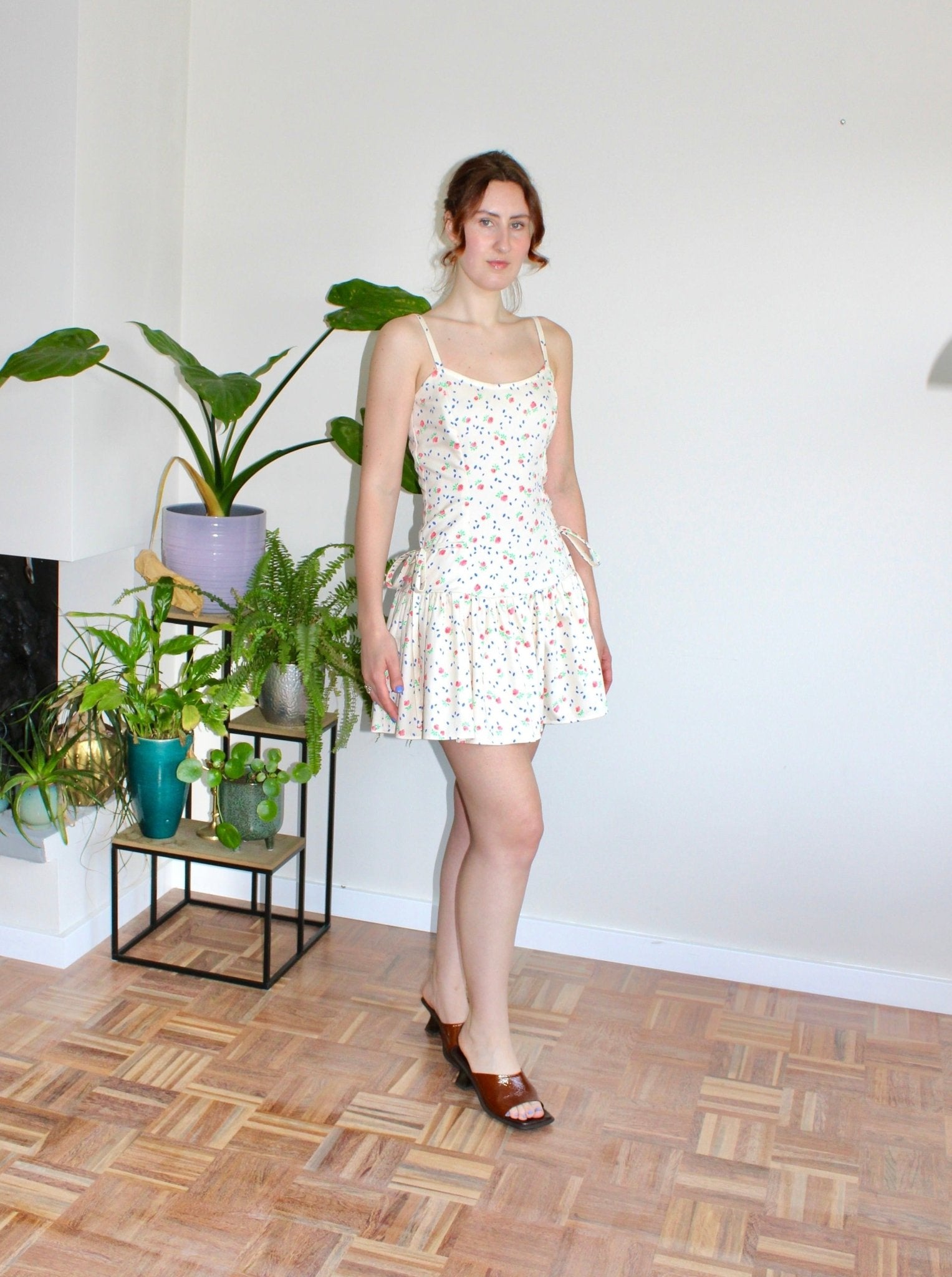 Felicity dress mini floral - Luci's Lemons