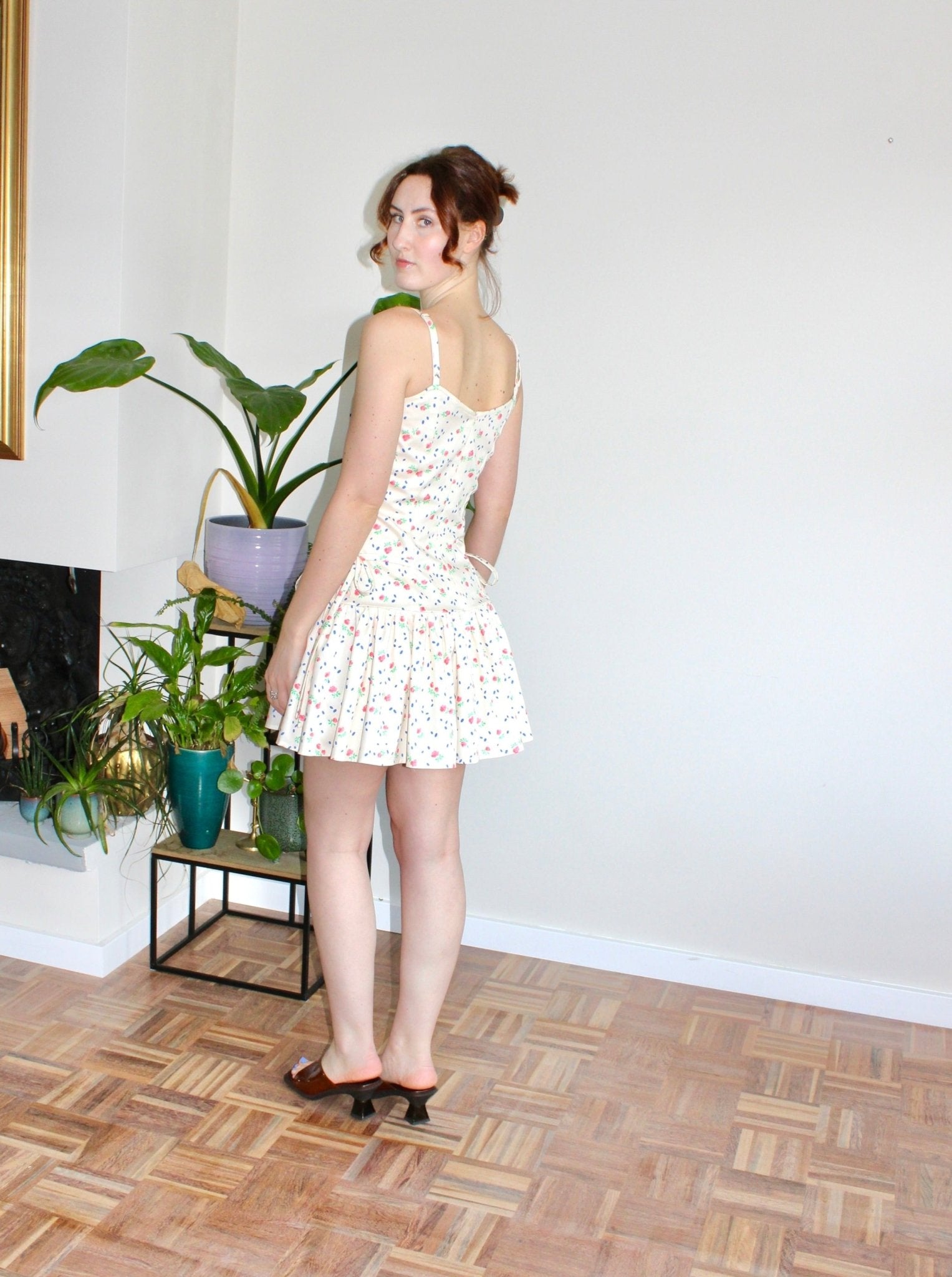 Felicity dress mini floral - Luci's Lemons
