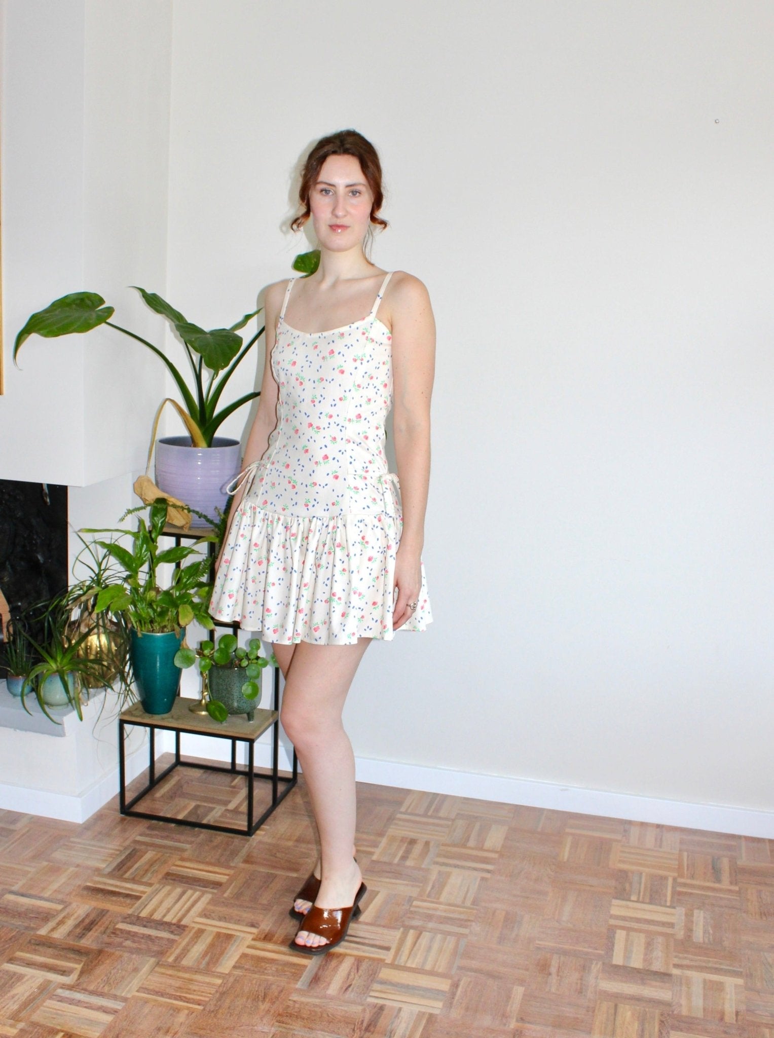 Felicity dress mini floral - Luci's Lemons