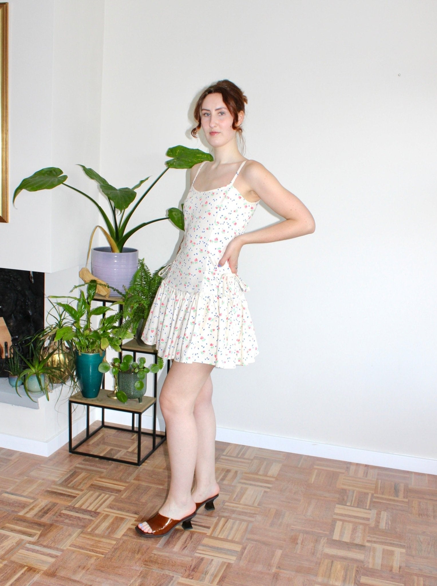 Felicity dress mini floral - Luci's Lemons