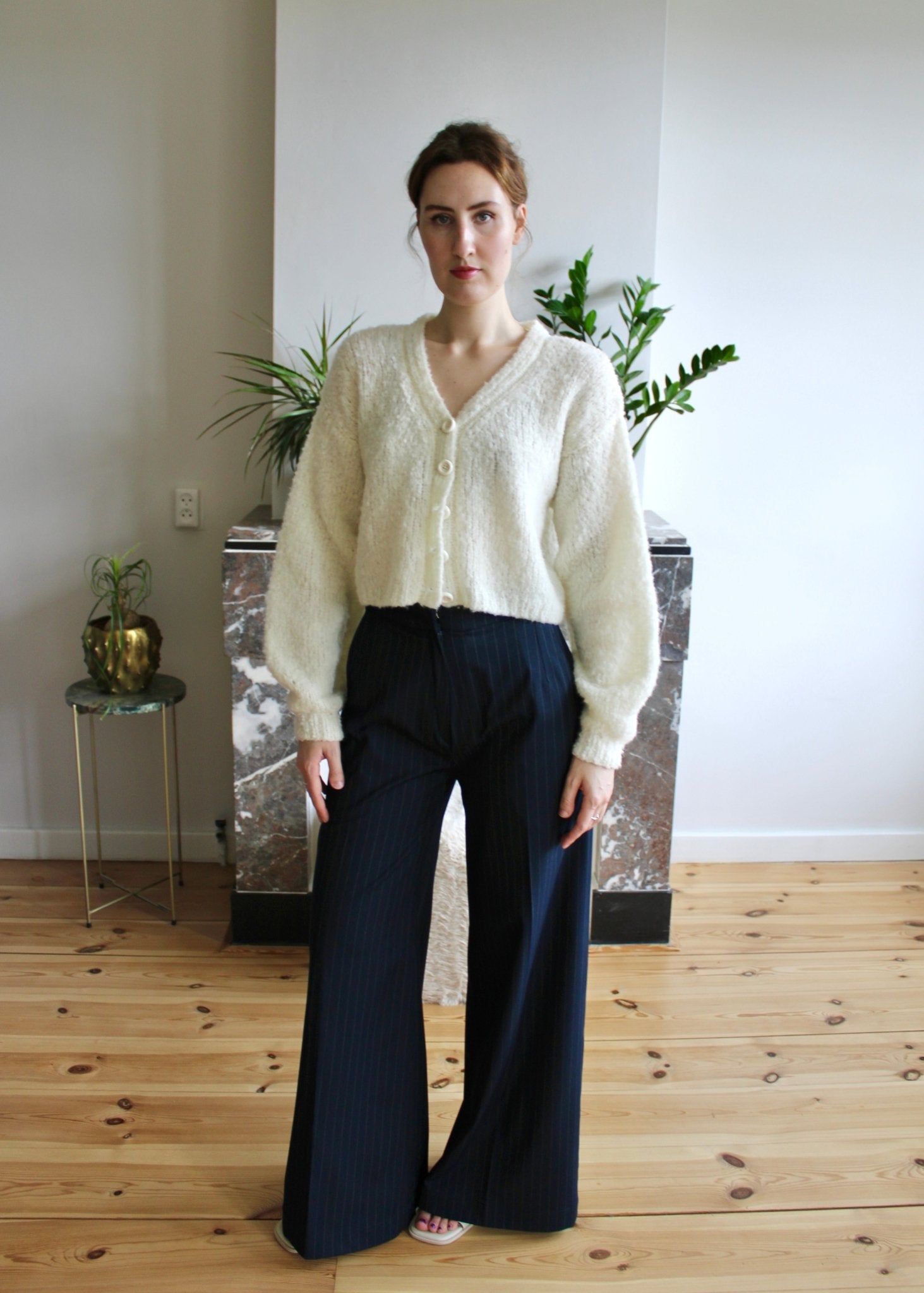 Juniper cardigan cream - Luci's Lemons