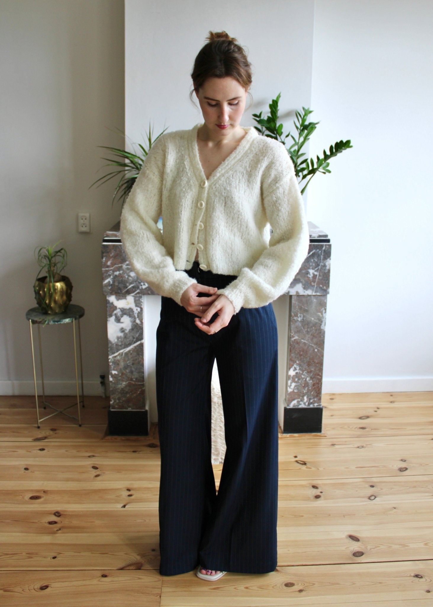 Juniper cardigan cream - Luci's Lemons