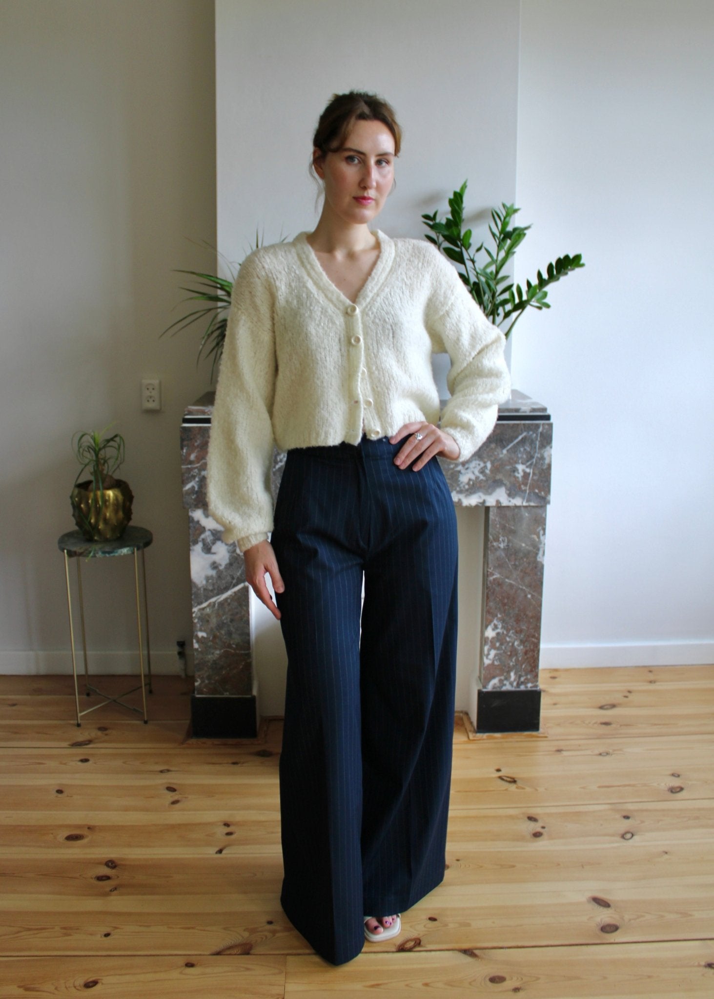 Juniper cardigan cream - Luci's Lemons