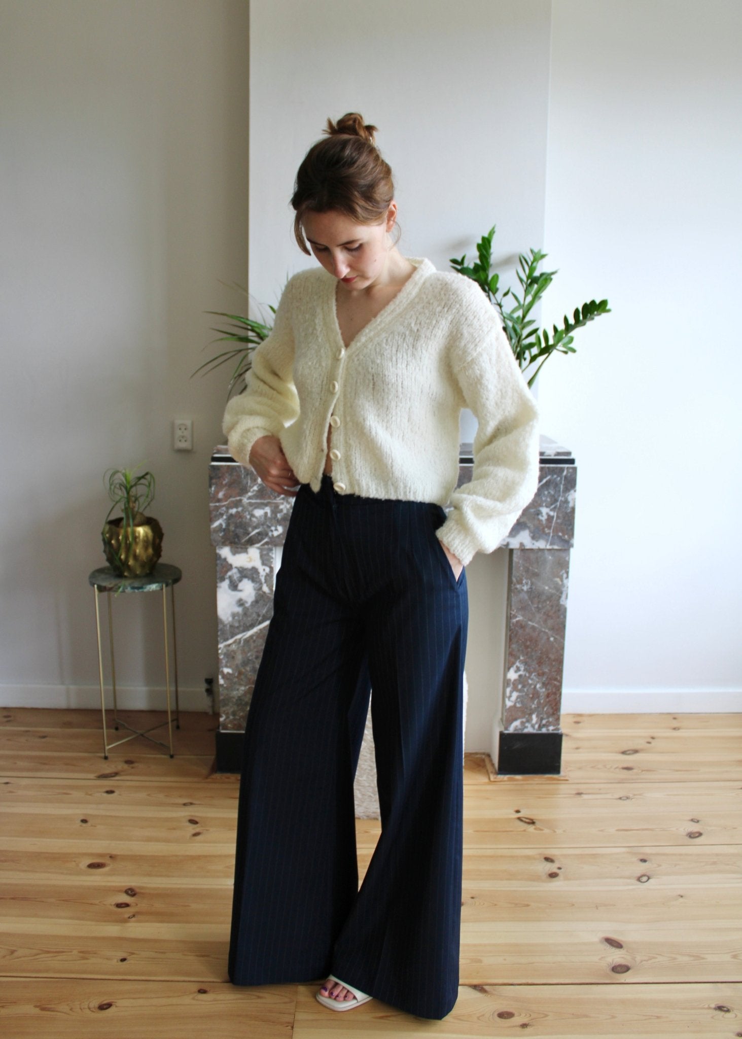 Juniper cardigan cream - Luci's Lemons