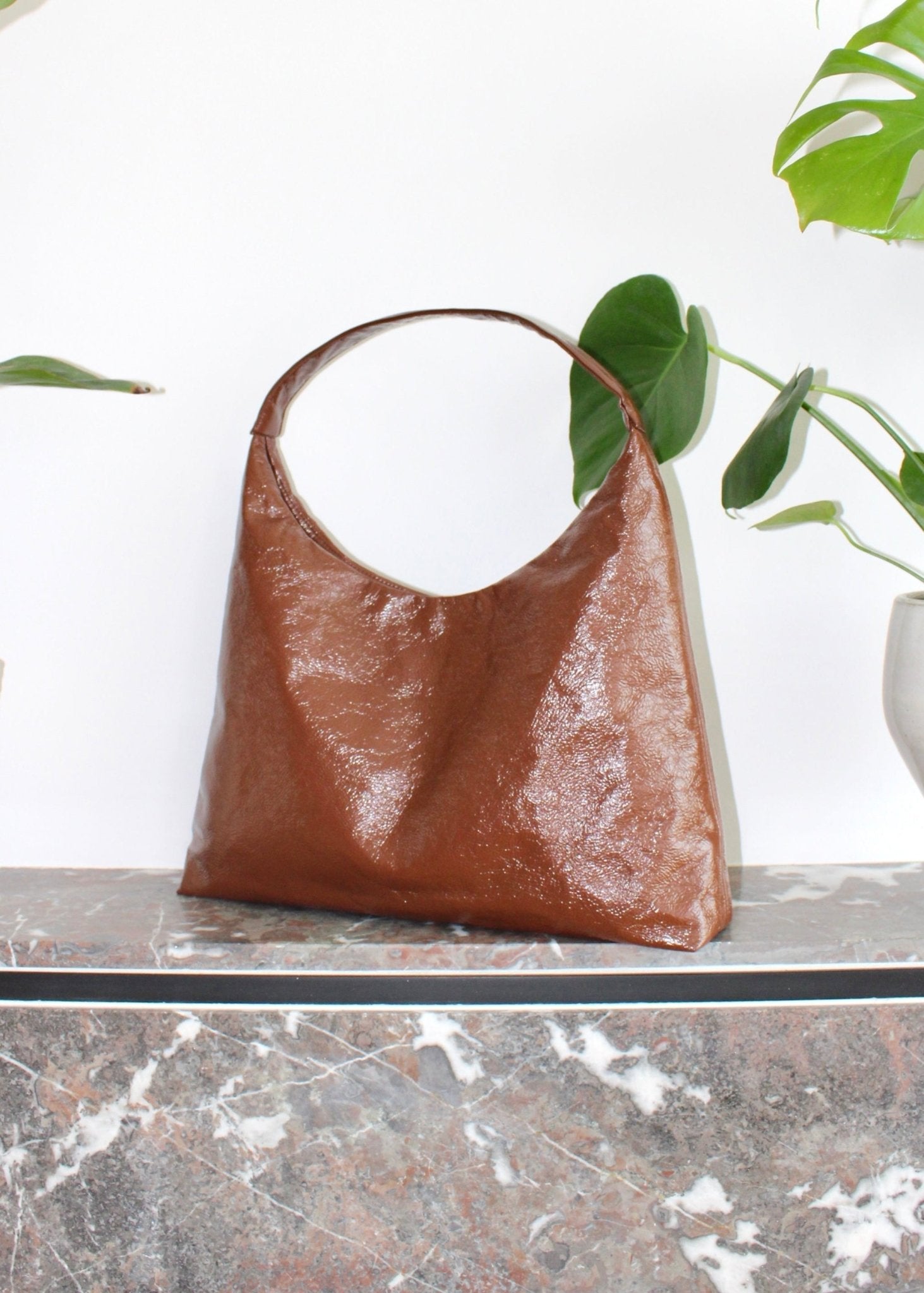 Sloane bag in brown - Luci's Lemons