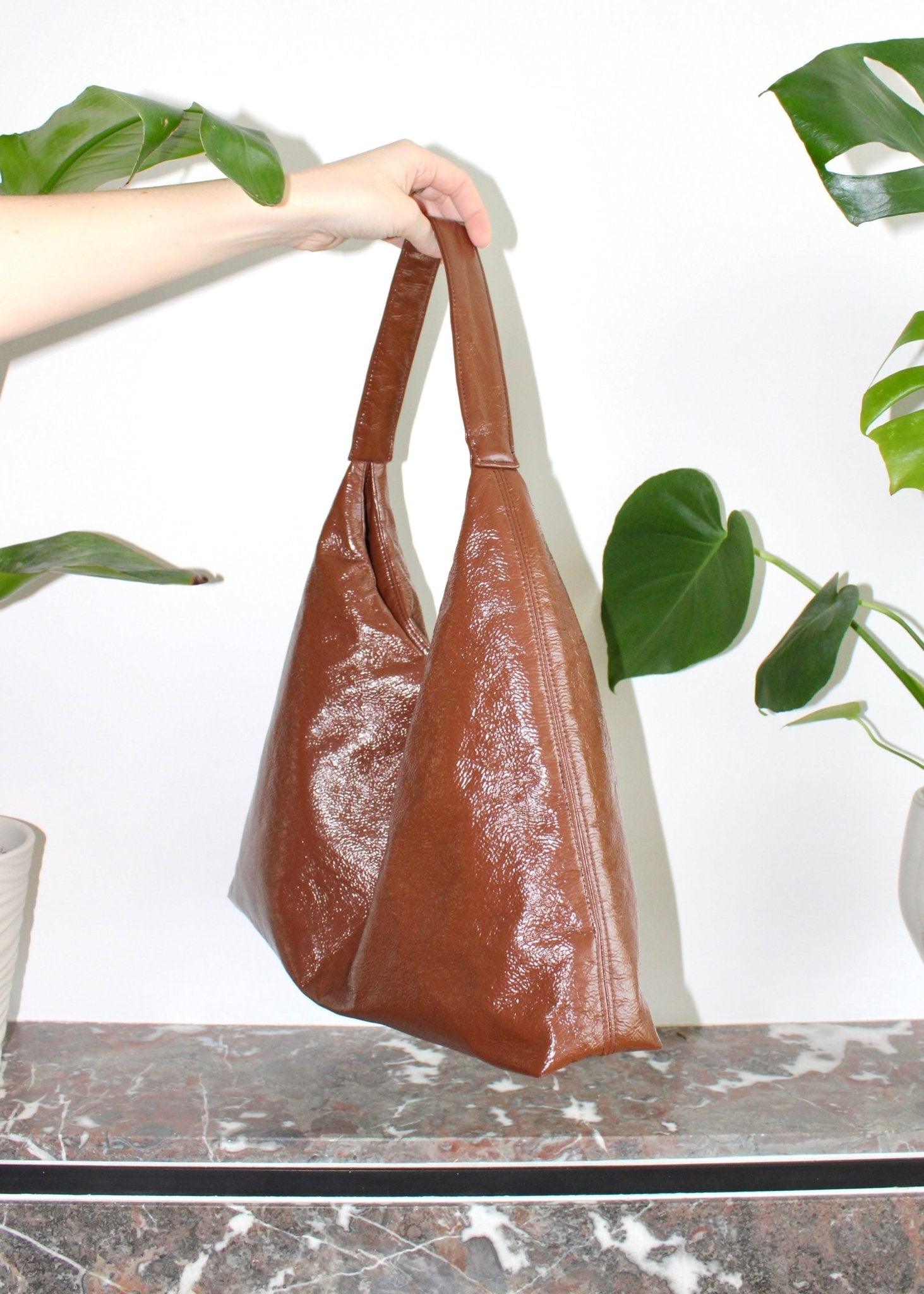 Sloane bag in brown - Luci's Lemons