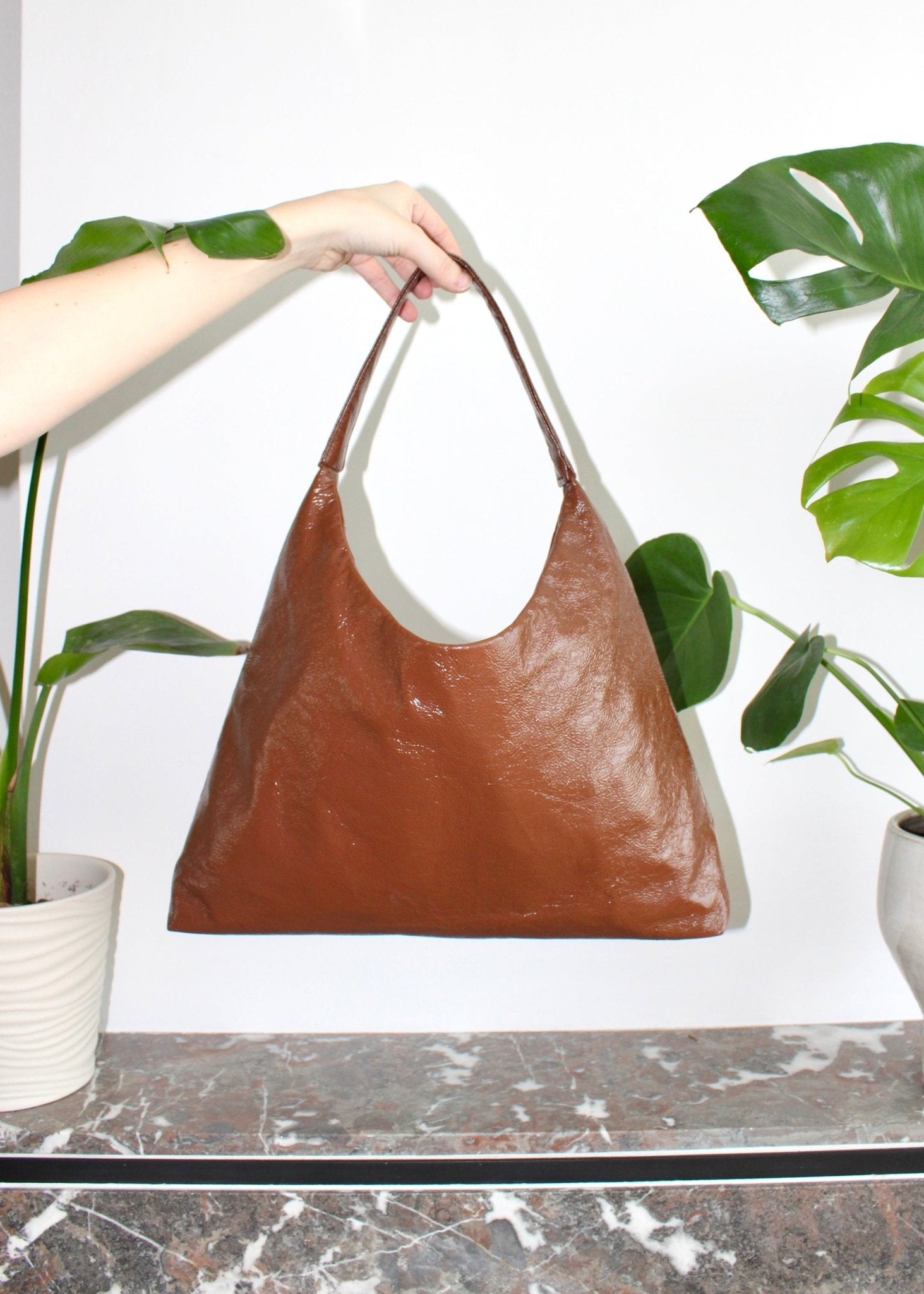Sloane bag in brown - Luci's Lemons