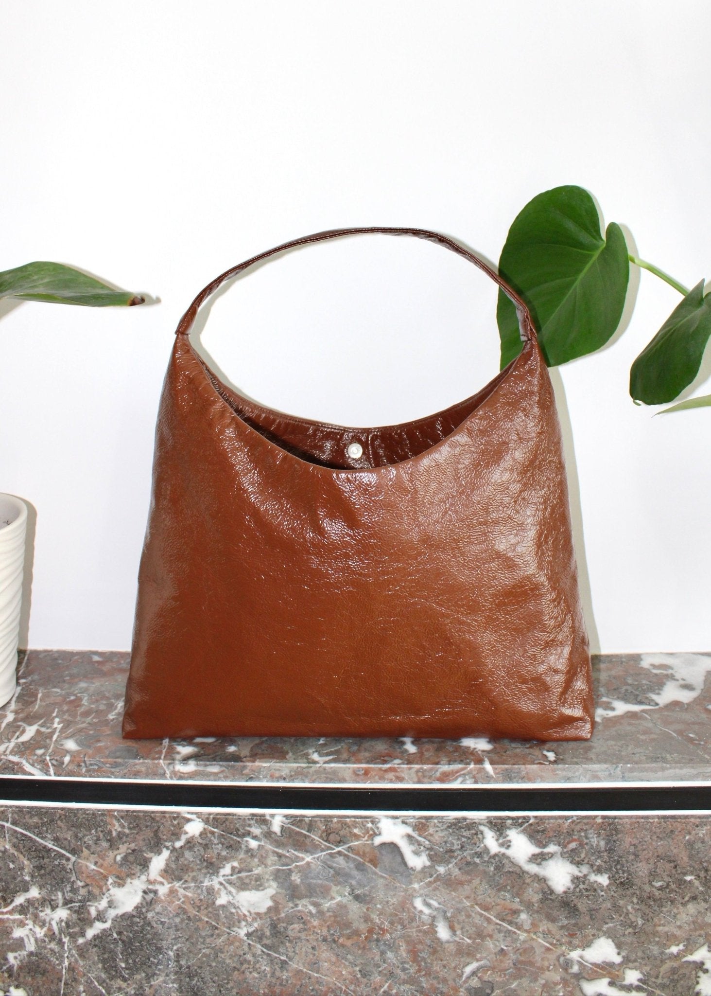 Sloane bag in brown - Luci's Lemons
