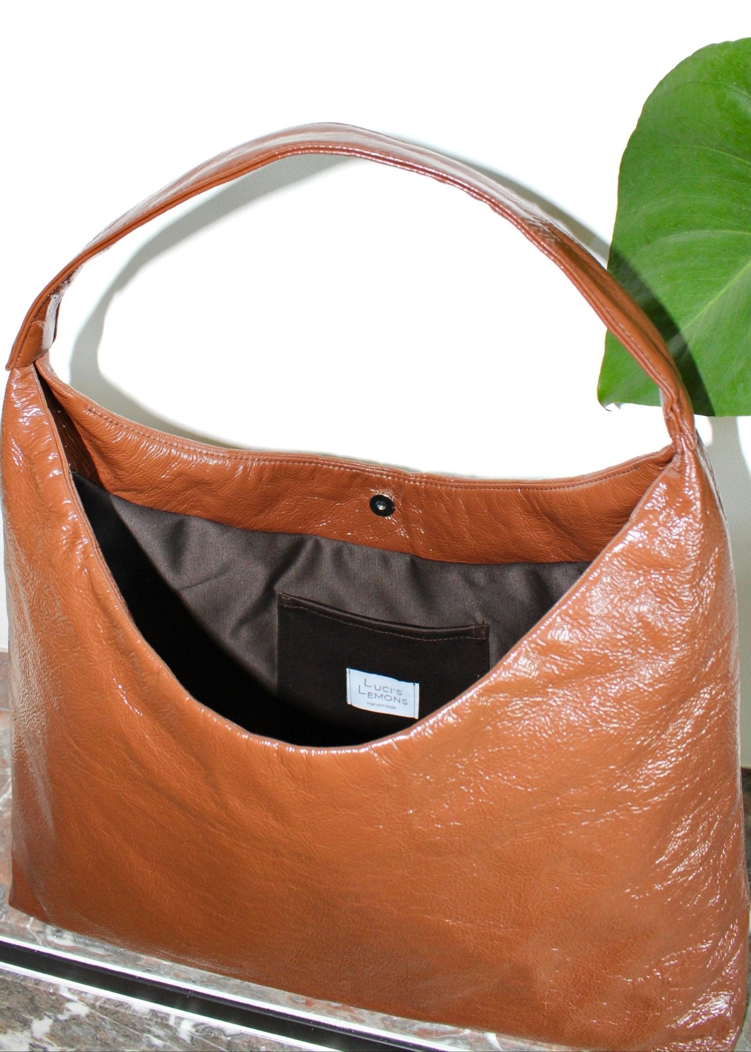 Sloane bag in brown - Luci's Lemons