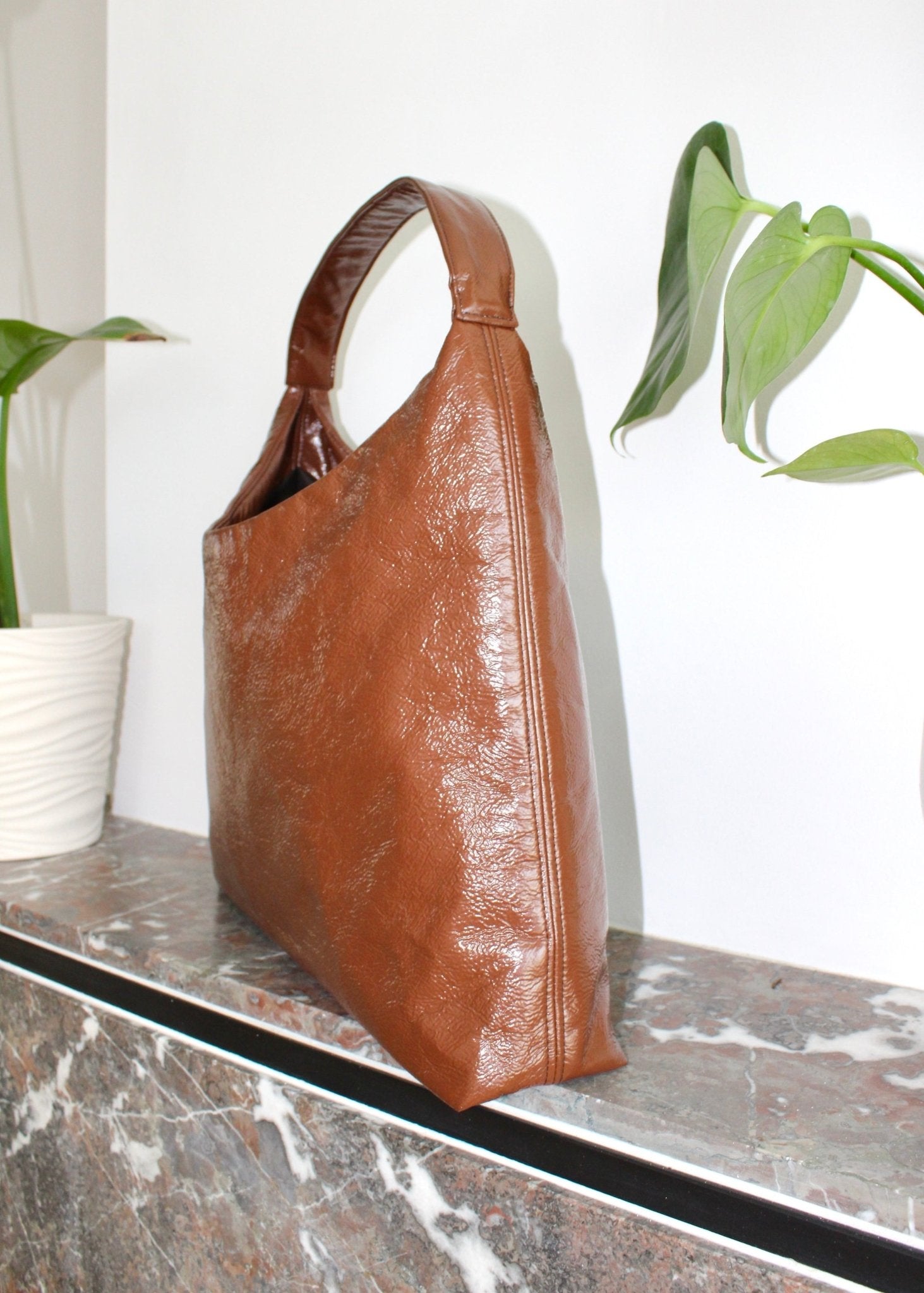 Sloane bag in brown - Luci's Lemons
