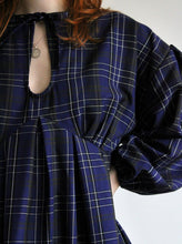 Load image into Gallery viewer, Rory mini dress purple plaid cotton
